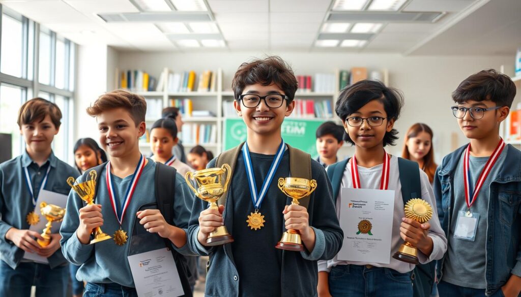 extracurricular achievements