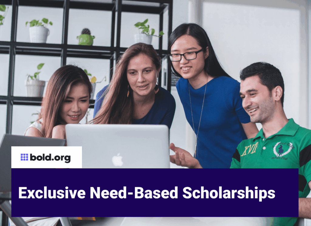 Need based scholarships