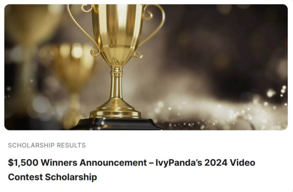 My Story: How Video Contest Scholarships Paved My Way to College