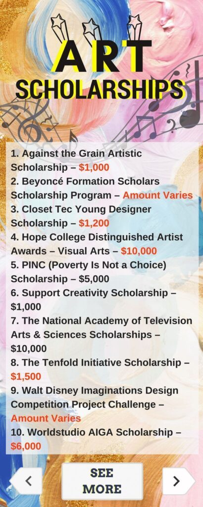 A Painter’s Path to Possibility: Navigating the World of Art School Scholarships